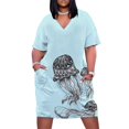 thumbnail image 1 of Vestido colgante de Medusa con bolsillos para mujer, vestido de verano para fiesta de cumpleaños., 1 of 7