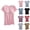 13-Black, variant on CAIXAI Maternity Shirts Flying Short Sleeve Maternity Tops V Neck T-Shirt Pregnancy Clothes