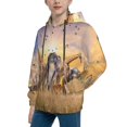 thumbnail image 2 of Kll Unisex Kids Boys Girls Hooded Pocket Pullover Hoodies-Wildlife Protection, 2 of 9