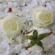 thumbnail image 1 of Simulación de rosa rizada, cabeza de flor, ramillete de flores de seda, arreglo floral para boda, flor de rosa, 1 of 6