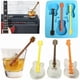 thumbnail image 2 of Guitar Ice Mold, Novelty Blue Silicone Ice Cube Mold, Ice C, Fun and Unique Ice Mold for Guitar Lovers, 2 of 5