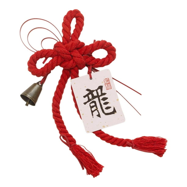 Nudo chino con borla, nudo Feng Shui y borla para el Festival de Primavera chino 30 centimetros