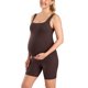 thumbnail image 1 of Body de Maternidad MOMANDA sin Mangas con Escote Cuadrado Marrón M, 1 of 5