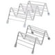 thumbnail image 1 of unbranded 2Ud Soportes Para Tacos De Acero Inoxidable En Plata Para Y Reuniones En Casa, 1 of 8