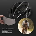thumbnail image 2 of Naiovety Casco de escalada ampliamente utilizado para aventuras al aire libre, cómodo casco de seguridad para bicicleta de montaña PC Ciclismo en blanco y negro, 2 of 6