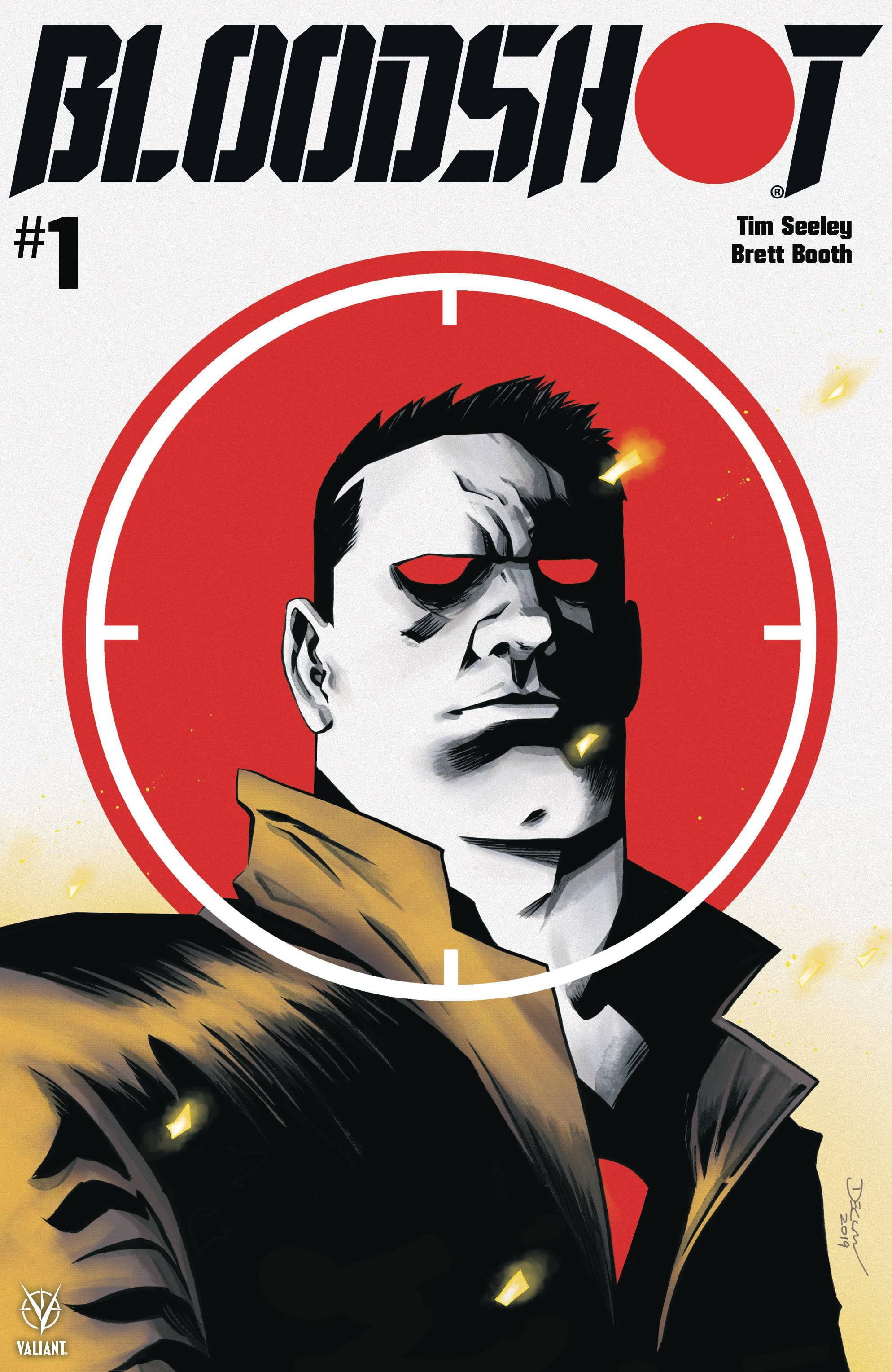 Valiant Comics Bloodshot 1 [Declan Shalvey Cover A]