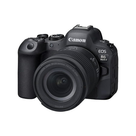 Canon - EOS R6 Mark II Mirrorless Camera with RF 24-105mm  f/4-7.1 IS STM Lens - Black