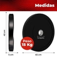 thumbnail image 2 of Par De Discos Olímpicos X-Rush 15 Kg Negro, 2 of 7