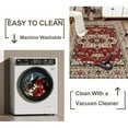 thumbnail image 6 of Hywell 6'x9' Vintage Bohemian Rug - Non-Slip Washable Carpet for Living Room, Bedroom, 6 of 6
