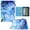 Blue Marble, variant on Slim Case for All-New Fire 7 Tablet (12th Generation, 2022 Release) - PU Leather Multiple Viewing Angles Folio Stand Smart Cover with Auto Sleep Wake Wallet Case,Panda Cup