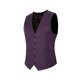 thumbnail image 2 of Allthemen Chaleco de traje con cuello en V para hombre, chaleco delgado de algodón para las cuatro estaciones, 2 of 2