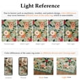 thumbnail image 6 of BERTHMEER 6'x9' Washable Area Rugs for Living Room Bedroom Vintage Green Kitchen Rugs Non Slip Floral Carpets Office Farmhouse Dining Room Oriental Traditional Flower Multicolor Rugs, 6 of 8