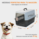 thumbnail image 4 of Transportadora Para Mascotas Mediana Poli Pets, Ligera Y Segura 58 x 38 x 36 cm Para Razas Medianas, 4 of 8