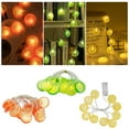 thumbnail image 5 of LED Lemon Shaped String Lights Summer Fruit Themed Decorative Lighting for Parties Weddings Indoor Outdoor Decor, 5 of 9