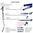 thumbnail image 4 of Walking poles – foldable. adjustable, lightweight, telescopic, 4 of 5