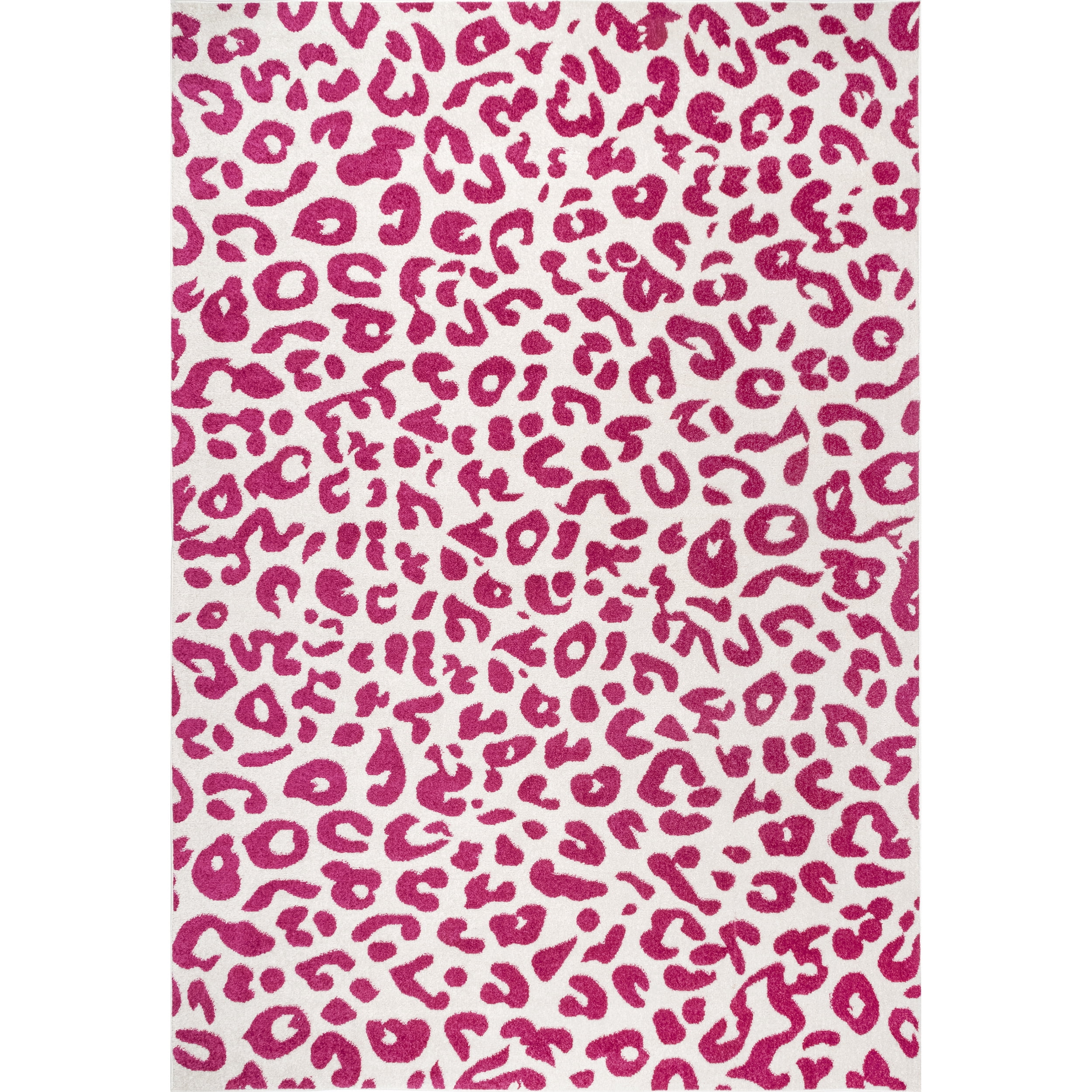 nuLOOM Annette Modern Leopard Print Area Rug, 8' x 10', Pink