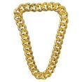 thumbnail image 1 of Gangster Chain Plastic Faux Gold Chains Necklace Hip Hop Performance Props, 1 of 5