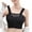 Black Bra for Women, variant on Solid Color Women's Lace Trim Wireless Bra with Padding, Integrated Camisole for Daily Wear, Comfortable and Fashionable Lingerie Black,L