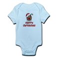thumbnail image 1 of CafePress - Merry Christmas Santa Cat Infant Bodysuit - Baby Light Bodysuit, 1 of 1