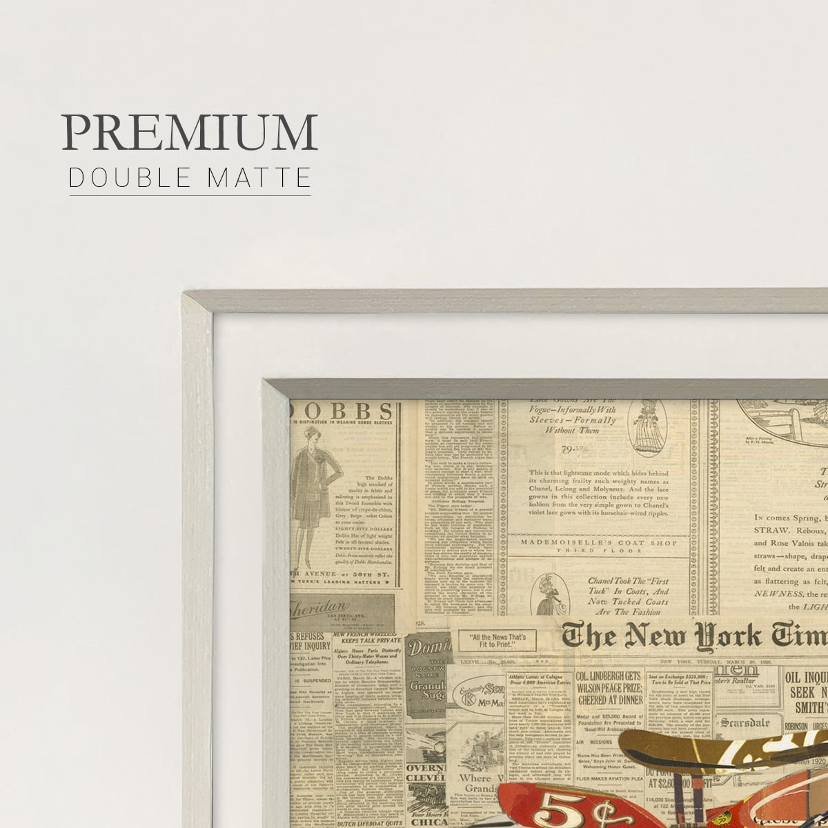 Vintage Red-Premium Framed Print