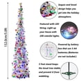 thumbnail image 2 of Árbol de Navidad Orgrimmar de 1,5 m con 100 luces LED multicolor, 2 of 7
