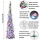 thumbnail image 2 of Árbol de Navidad Orgrimmar de 1,5 m con 100 luces LED multicolor, 2 of 7