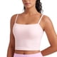 thumbnail image 1 of Top deportivo Butterluxe Cami Crop con escote cuadrado rosa XL, 1 of 5