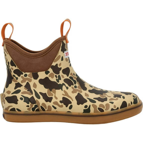 Men's Duck Camo Ankle Deck Boot