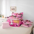 thumbnail image 6 of Homewish Female Girls Western Cowgirl Twin Bedding Sets 7-Piece,Farmhouse Horse Bedding Comforter Set Microfiber,Southwestern Old Fashion Breathable Sheet Sets,Microfiber Bedroom Decor,Reversible, 6 of 8