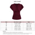 thumbnail image 1 of Blusa cruzada con frunces en la parte delantera, blusa ajustada con frunces, blusa ajustada con frunces, blusa ajustada con frunces, camisa, experiencia incomparable, 1 of 2