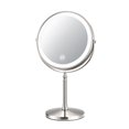 thumbnail image 1 of 8 Inch Makeup Mirror With Light USB Charging 10X Magnifying Vanity Mirror Backlit Adjustable Light Standing Cosmetic Mirrors ,Widely Use, 1 of 7