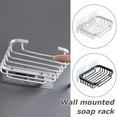 thumbnail image 3 of Space-Saving Wall Mounted Soap Rack for Bathroom or Kitchen, Made of Space Aluminum with Easy Cleaning and Strong Durability, 3 of 9