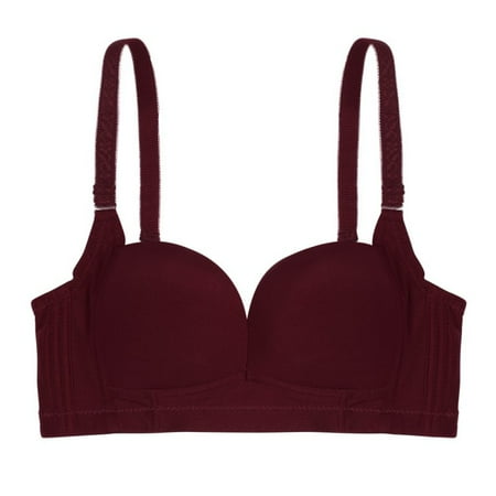 Gel Satin Push Up Bra - MarinaVida Super Boost Closure B Cup Front Push Up Bra Gel Padded Side Support Plunge