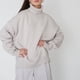 thumbnail image 1 of Jerséis Básicos Jerséis básicos para mujer, estilo casual elegante, cuello alto, color sólido, traje de vacaciones Cgtredaw Gris M para Mujer, 1 of 1