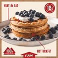 thumbnail image 6 of Kodiak Protein-Packed Blueberry Power Waffles, 10.72 oz, 8 Count (Frozen), 6 of 9