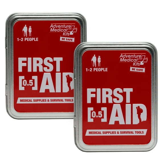 Adventure Medical Kits Adventure First Aid, 0.5 Tin - (Pack of 2)