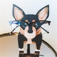 thumbnail image 1 of Stylish Wooden Animal Glasses Stand for Desk Organizer and Home Accessory with Unique Zoo Creature Design, 1 of 6