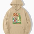 thumbnail image 1 of Sudadera con capucha con estampado de alienígena de cómic retro, sudaderas con capucha geniales para hombres, sudadera con capucha de diseño gráfico informal para hombres con bolsillo de canguro para, 1 of 4