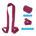 thumbnail image 4 of Uxcell 126cmx3.8cm Ski Carrier Strap, 2 Pack Snowboard Boot Carrying Strap Dark Red, 4 of 7