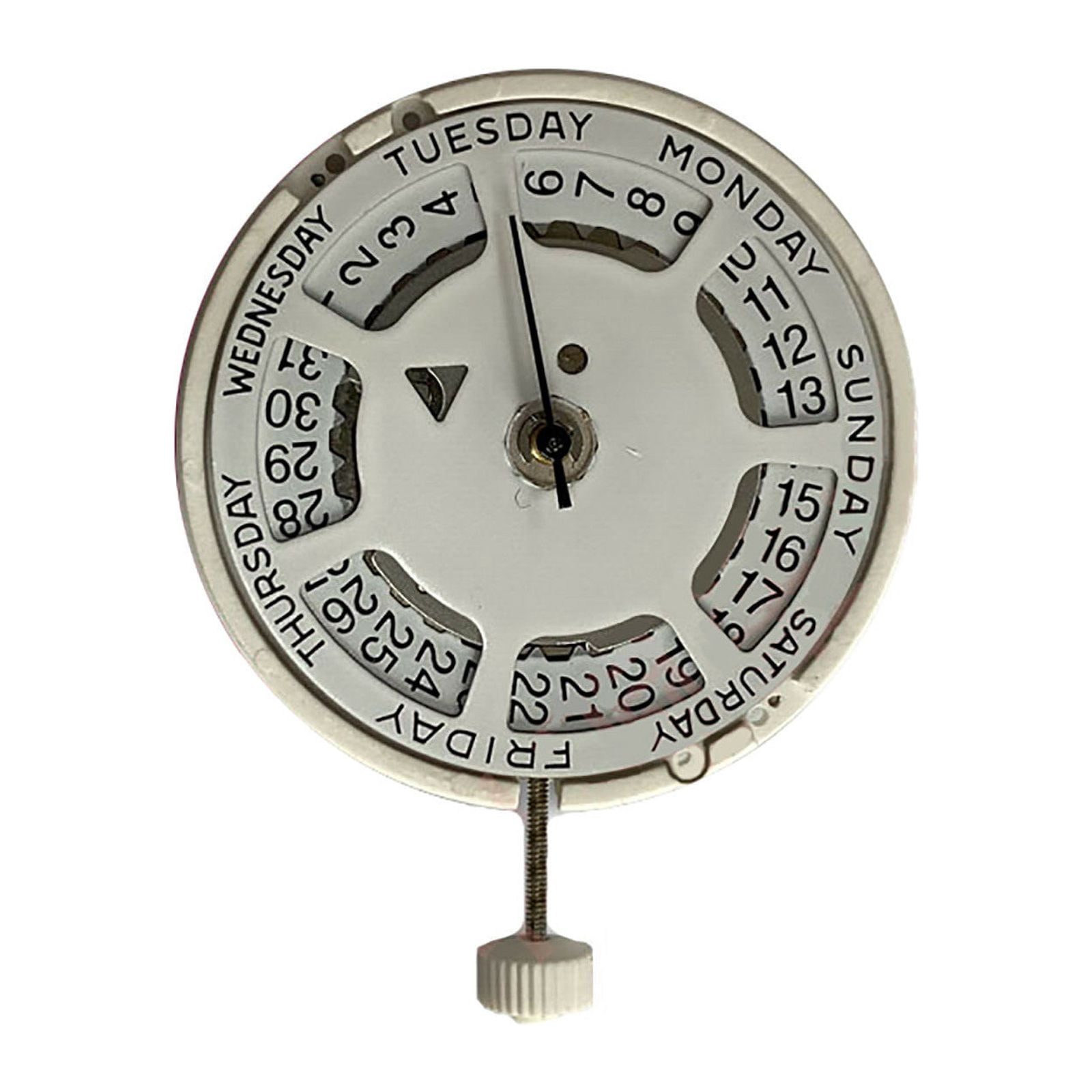 1x  25.60MM Quartz Watch Movement, 3 Hand, 1 Jewel, Date at the 3 Watch DIY Accessory for Swiss