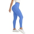 thumbnail image 4 of Certgust Hot Sales Under $20 High Waisted Workout Leggings for Women High Waisted Leggings for Women Tummy Control Soft Opaque Printed Yoga Pants Full Length Capri Workout, 4 of 7