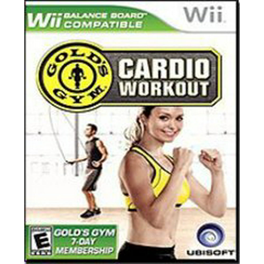 Golds Gym Cardio Workout Nintendo Wii (Refurbished