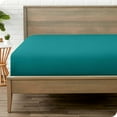thumbnail image 1 of Bare Home Fitted Sheet - Premium 1800 Collection - Deep Pocket - Ultra-Soft Wrinkle Resistant - King, Emerald, 1 of 7