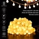 thumbnail image 4 of Guirnalda de luces LED con pilas, paquete de 2 en total, 52 pies, 120 LED, cada una de 26 pies, 60 LED, 8 modos, luces navideñas impermeables con control remoto para decoración del hogar, dormitorio,, 4 of 5