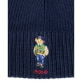 thumbnail image 2 of Polo Ralph Lauren Men's Signature Varsity Bear Beanie - Newport Navy, 2 of 3