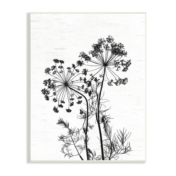 Stupell Industries Varied Botanical Herbs Casual Wildflower Birch Pattern Graphic Art Unframed Art Print Wall Art, Design by Lettered and Lined