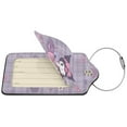 Cute Cartoon Anime Kuromi Name ID Labels with Privacy Flap Kawaii My