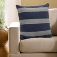 thumbnail image 5 of Mainstays Striped Decorative Pillow, 18" x 18", Blue, 5 of 5