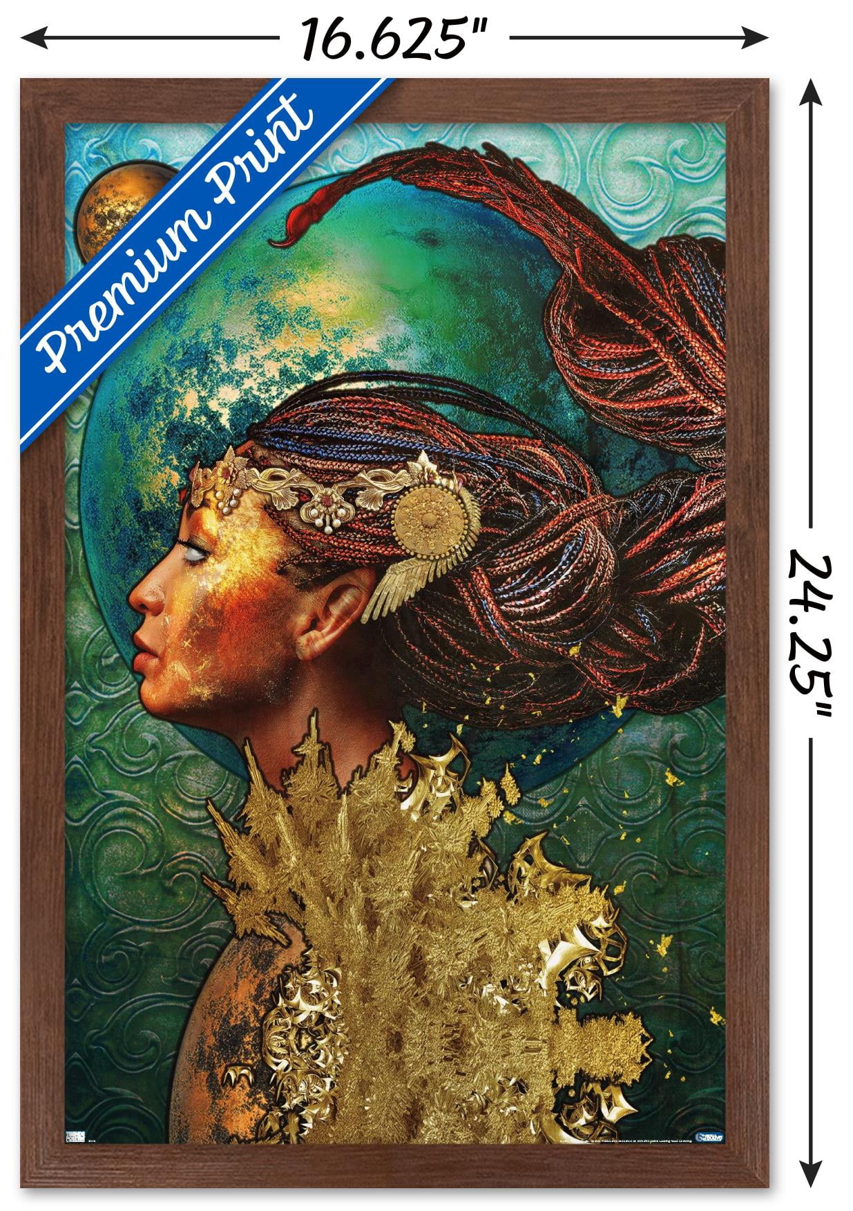 Jena DellaGrottaglia: Cosmic Zodiac - Scorpio Wall Poster, 14.725" x 22.375" Framed