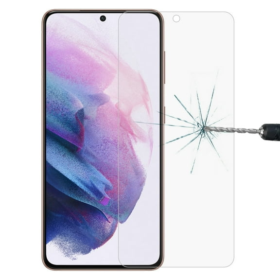 0.26mm 9H 2.5D Tempered Glass Film For Samsung Galaxy S21  5G, Fingerprint Unlocking Is Not